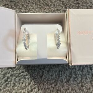 Bomb party simply hoops new white ice crystal